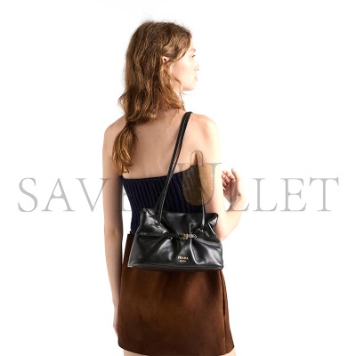 PRADA DADA SMALL NAPPA LEATHER BAG 1BG586 (25*18.5*11cm)